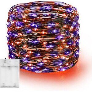 Fairy String Lights, 20FT 60 LED Copper Wire Battery Operated Waterproof Lights